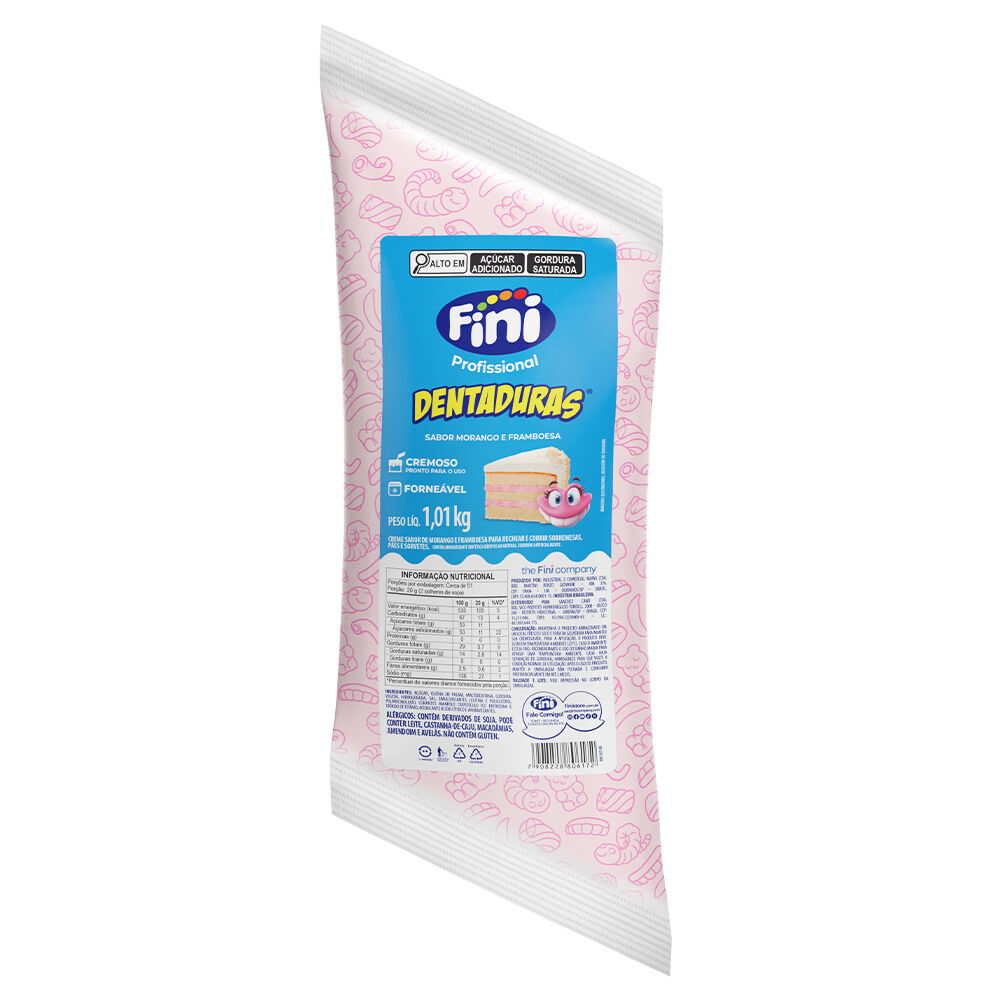 Recheio Dentaduras 1,01kg - Fini