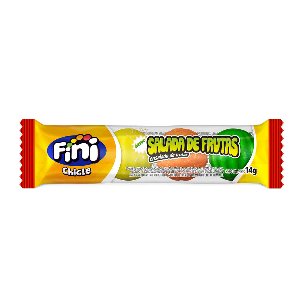 Salada de Frutas Azedinhas com 18 unidades de 14g cada - Fini