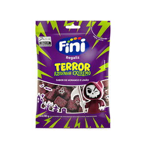 Regaliz Terror Azedinho Extremo 80g - Fini