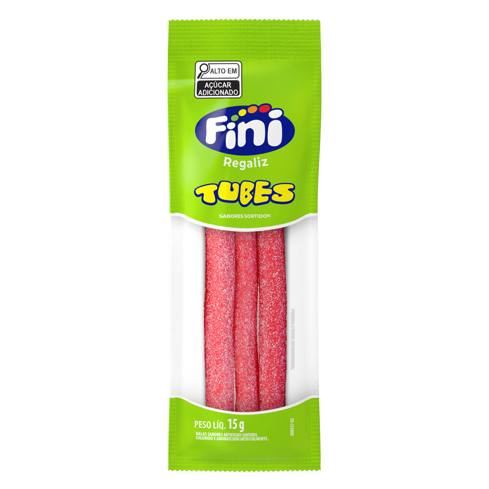 Tubes Faça Festa Mix com 10 pacotes de 15g cada - Fini