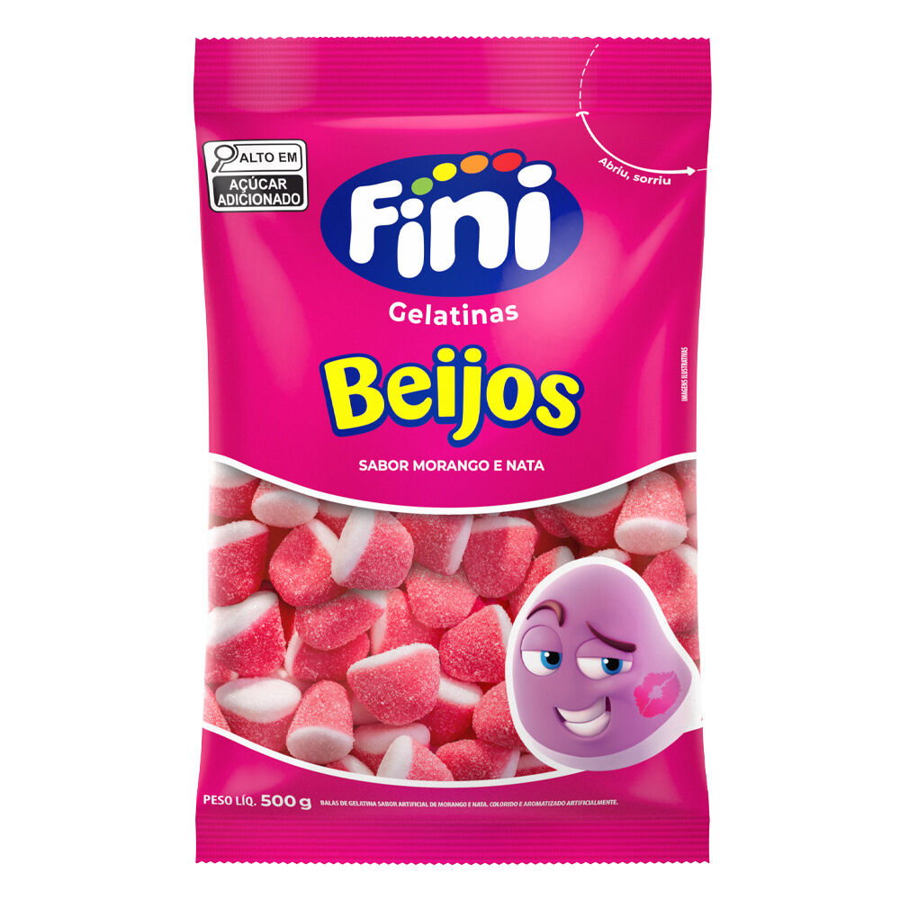 Beijos de Morango 500g - Fini