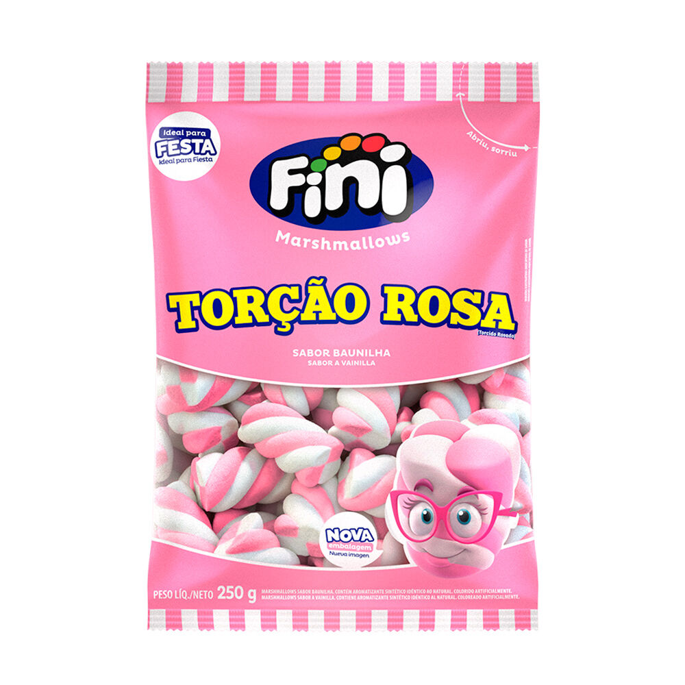 Torção Rosa 250g- Fini