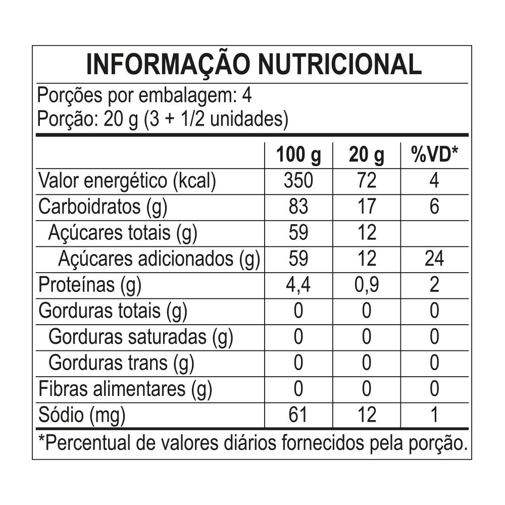 Bananas 80g - Fini