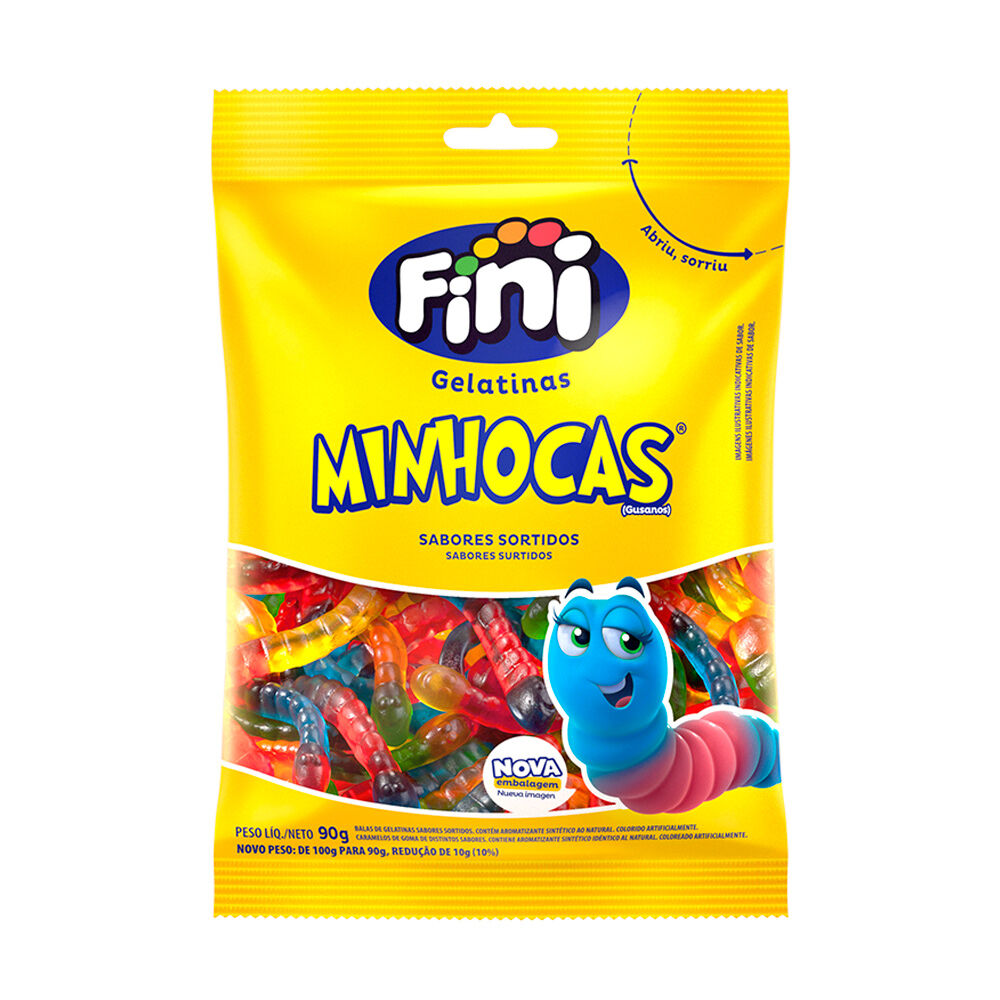 Minhocas 90g - Fini