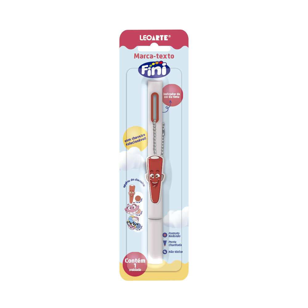 Marca Texto Com Pingente Tubes - Fini