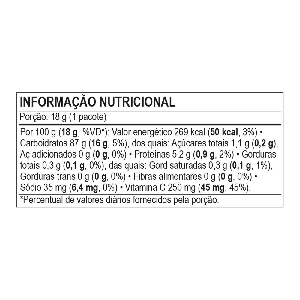 Vitamina C 18g - Fini