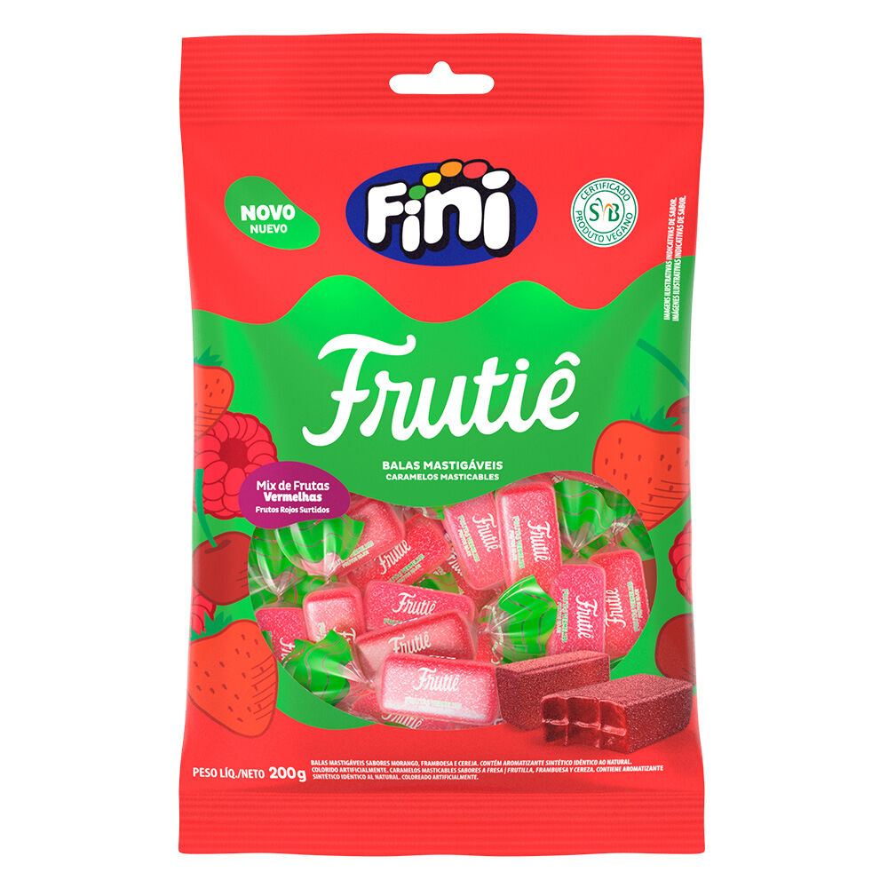 Frutiê Frutas Vermelhas 200g - Fini