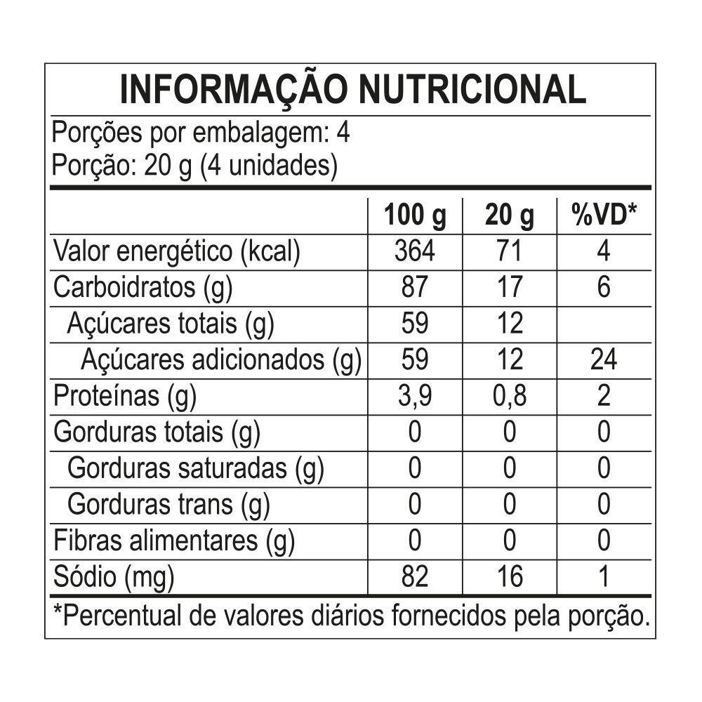 Amoras 80g - Fini