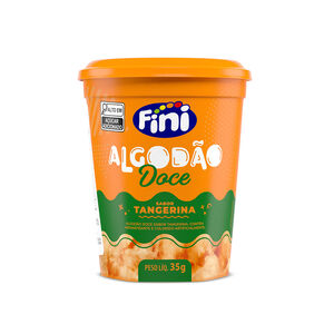 Algod&atilde;o Doce Tangerina 35g&nbsp;- Fini