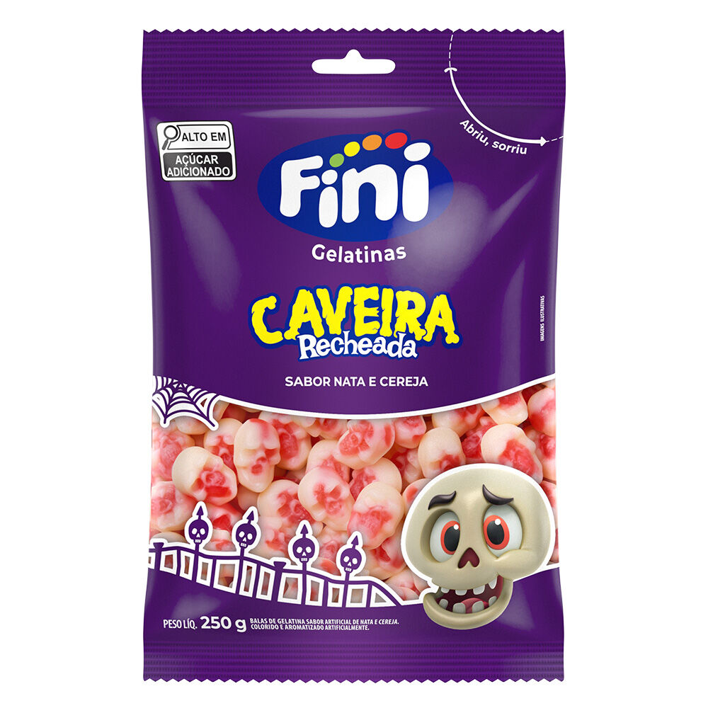 Caveira Recheada 250g - Fini