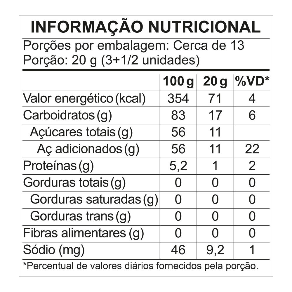 Dentaduras 250g - Fini
