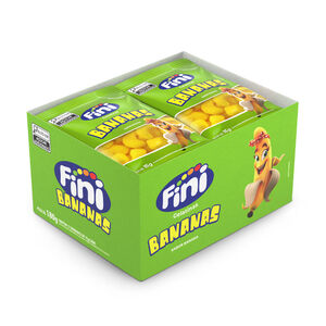 Mini Bananas com 12x15g cada - Fini
