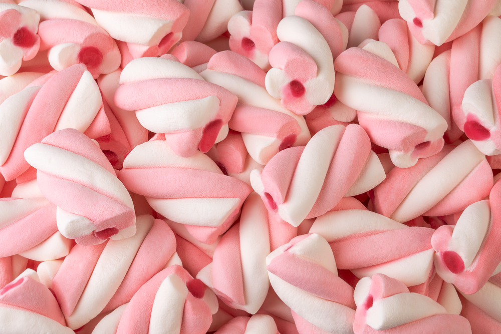 Marsh. Recheadinho Torção Rosa 250g - Fini