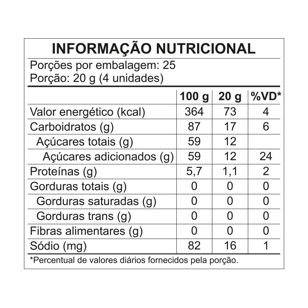 Amoras 500g - Fini