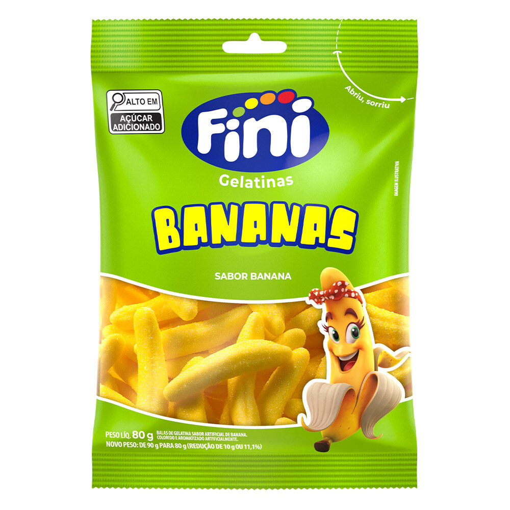Bananas 80g - Fini