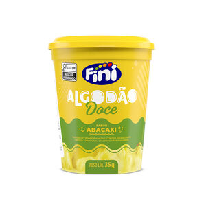 Algod&atilde;o Doce Abacaxi 35g&nbsp;- Fini