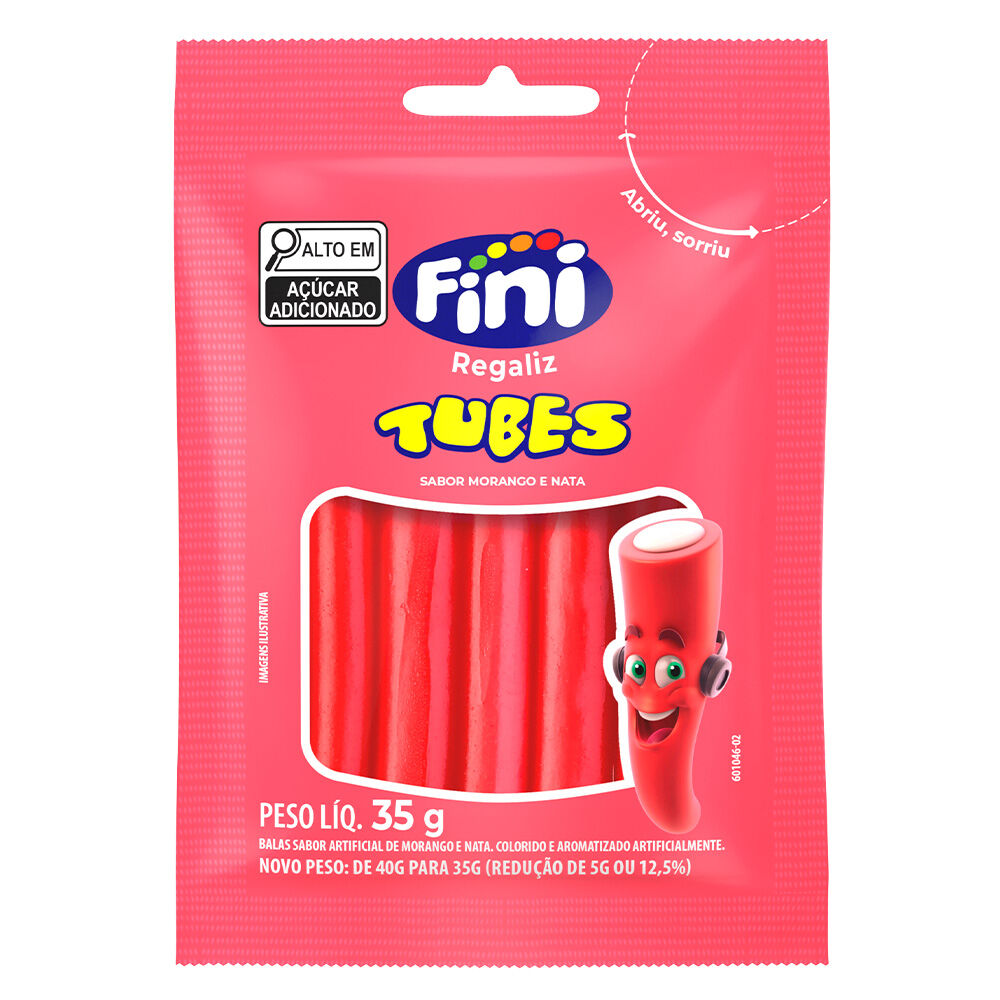 Tubes Morango 35g - Fini
