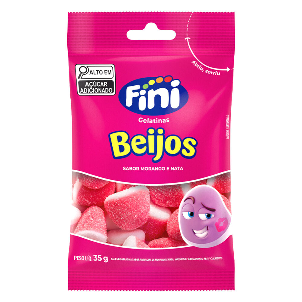 Beijos de Morango 35g-Fini