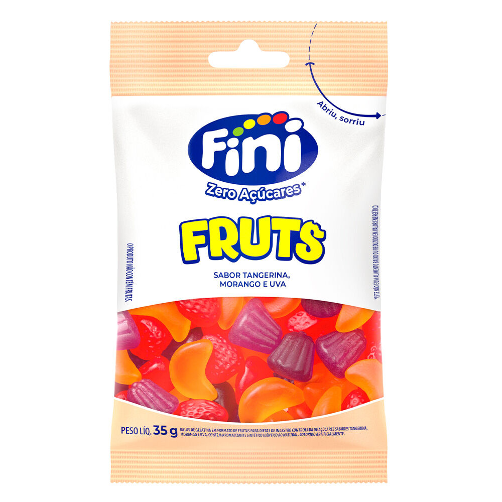 Fruts Zero Açúcares 35g - Fini