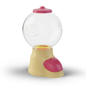 Baleiro Amarelo e Rosa Fini