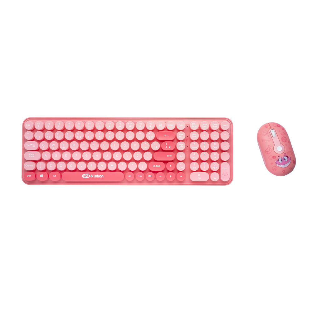 Combo Teclado e Mouse  Wirel - Fini