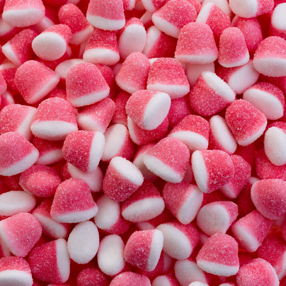 Mini Beijos de Morango com 12 pacotes de 15g cada - Fini