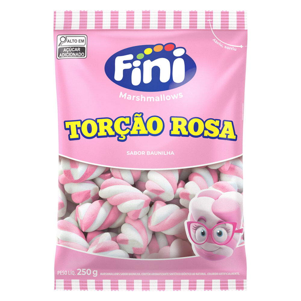 Torção Rosa 250g- Fini