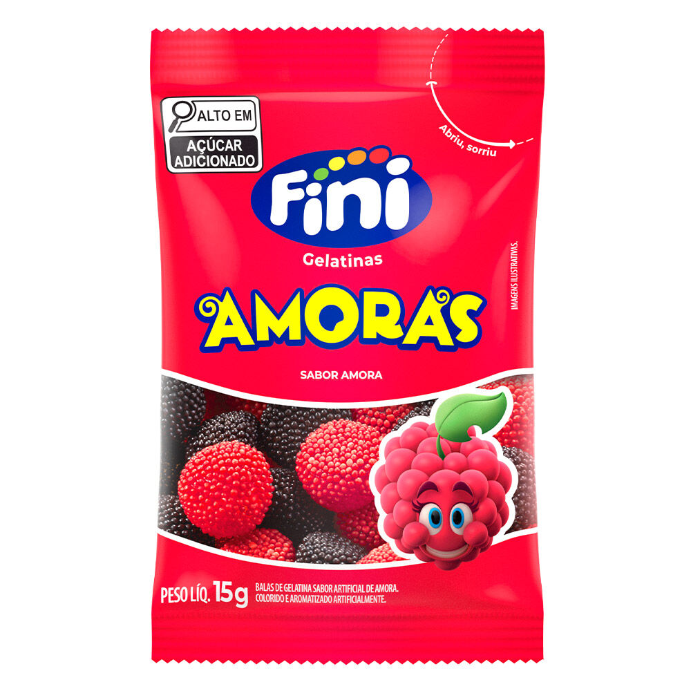 Mini Amoras com 12x15g cada - Fini