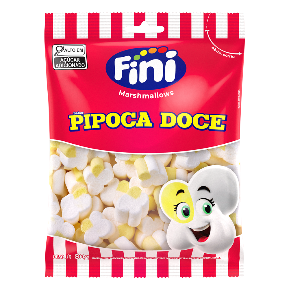 Marsh. Pipoca 80g - Fini