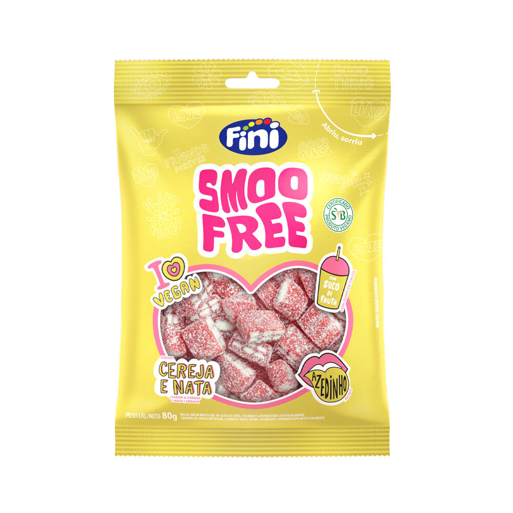 Smoofree Tijolinho Cereja Cítrico 80g - Fini