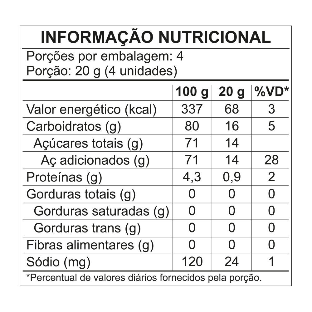 Camping 80g - Fini