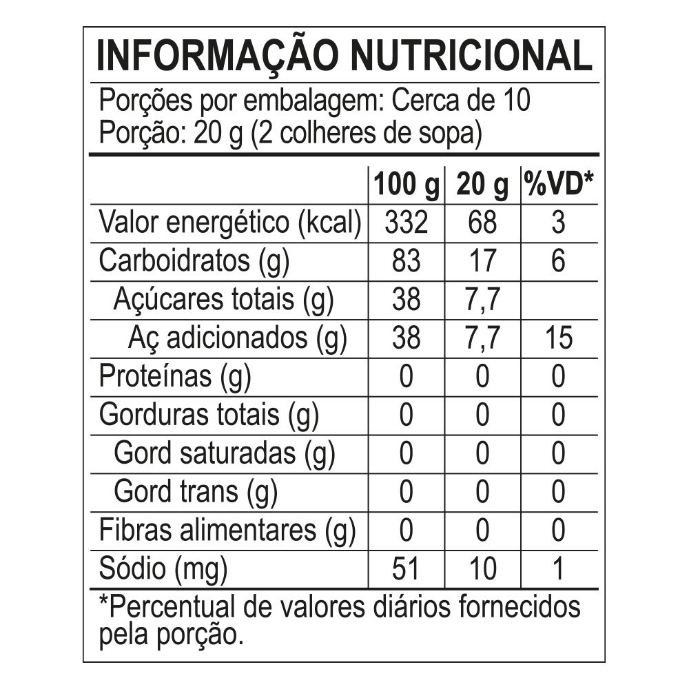 Calda Para Sorvete Banana 190g - Fini