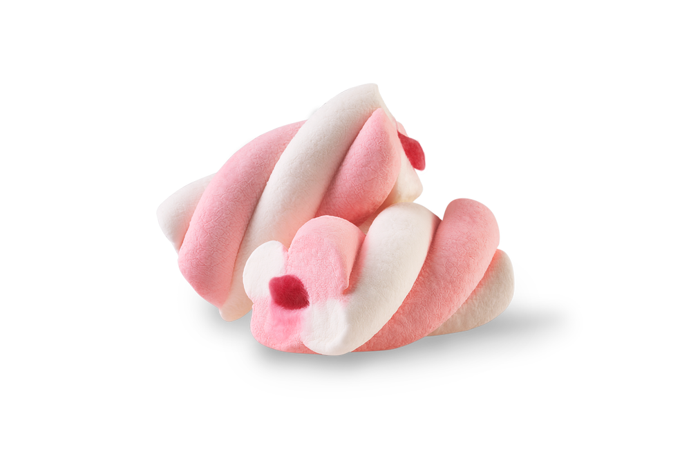 Marsh. Recheadinho Torção Rosa 250g - Fini