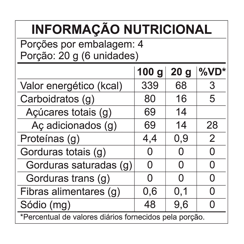 Flor 80g - Fini