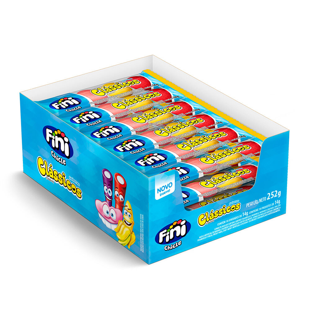 Clássicos com 18 unidades de 14g cada - Fini
