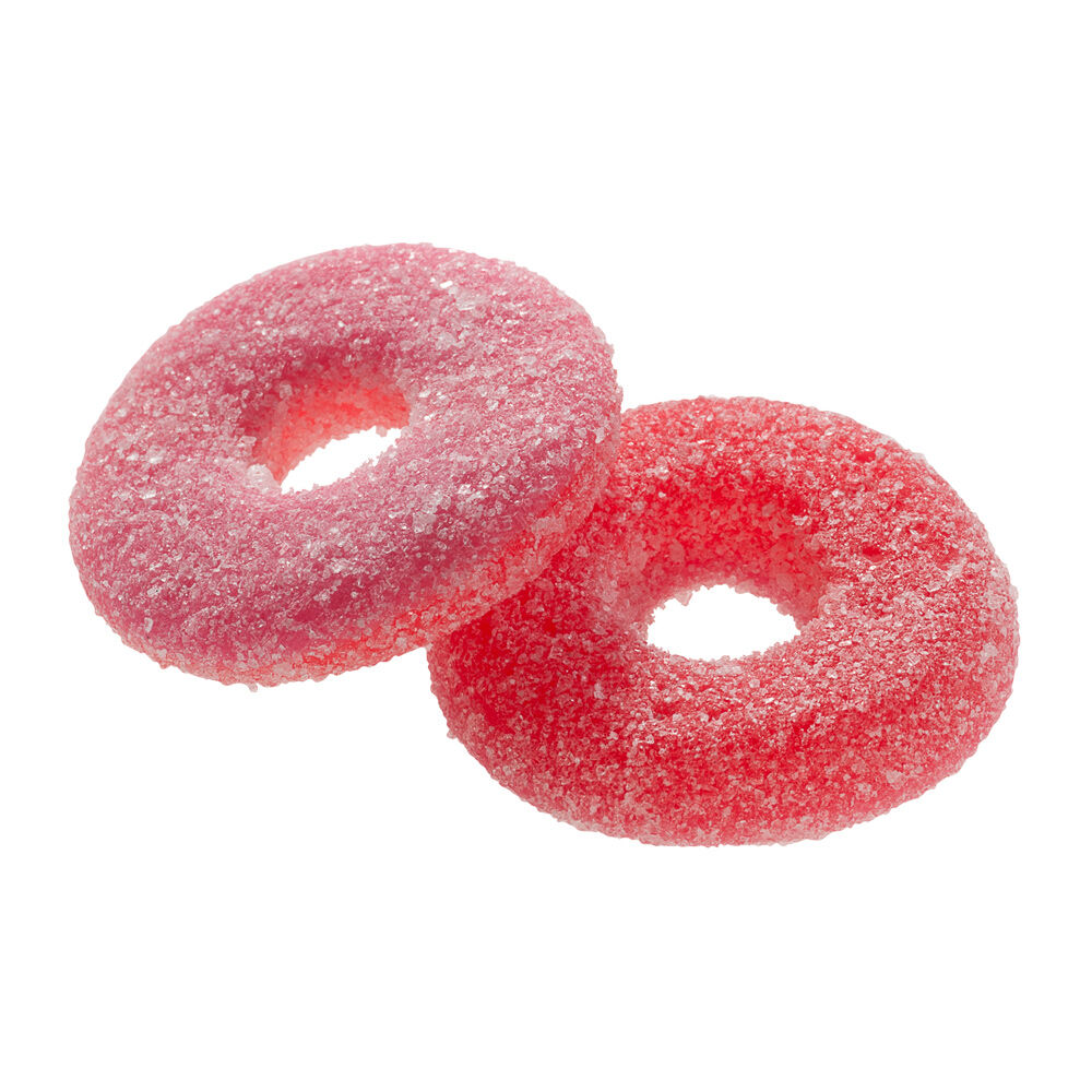 Aros de Morango Azedinhos 80g - Fini