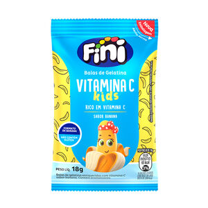 Vitamina C Bananas kids 18g - Fini