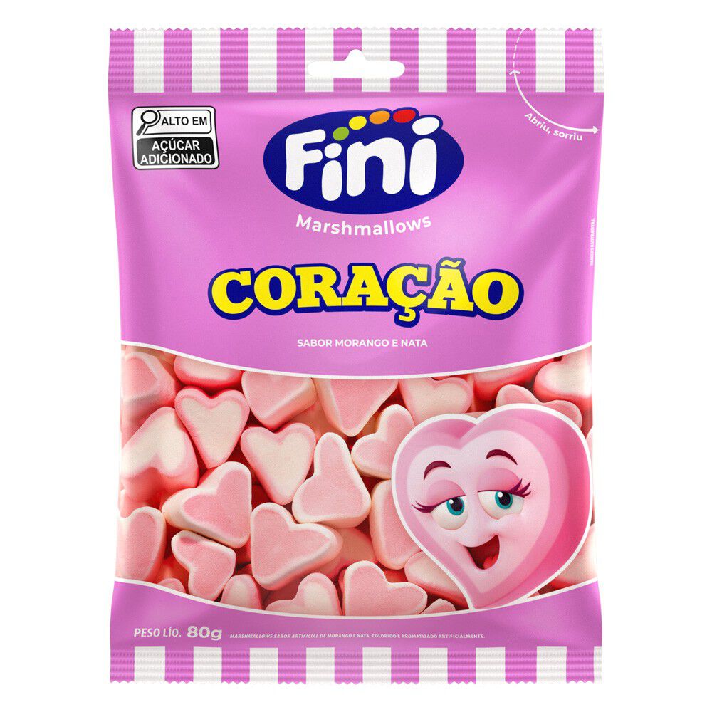 Cora&ccedil;&atilde;o 80g - Fini