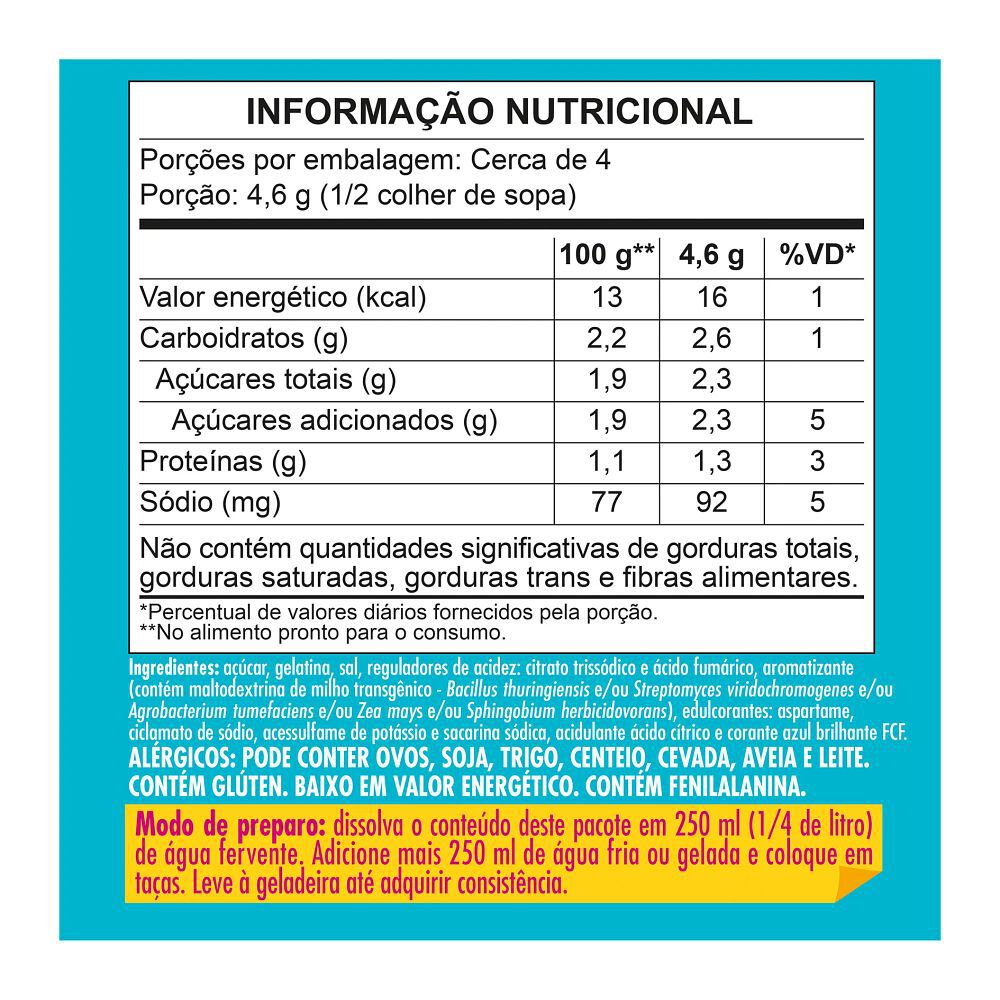 Gelatina Tubes Pinta L&iacute;ngua 20g - Fini