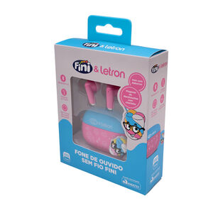 Fone de Ouvido sem Fio Bluetooth 5.3, Rosa e Azul - Fini