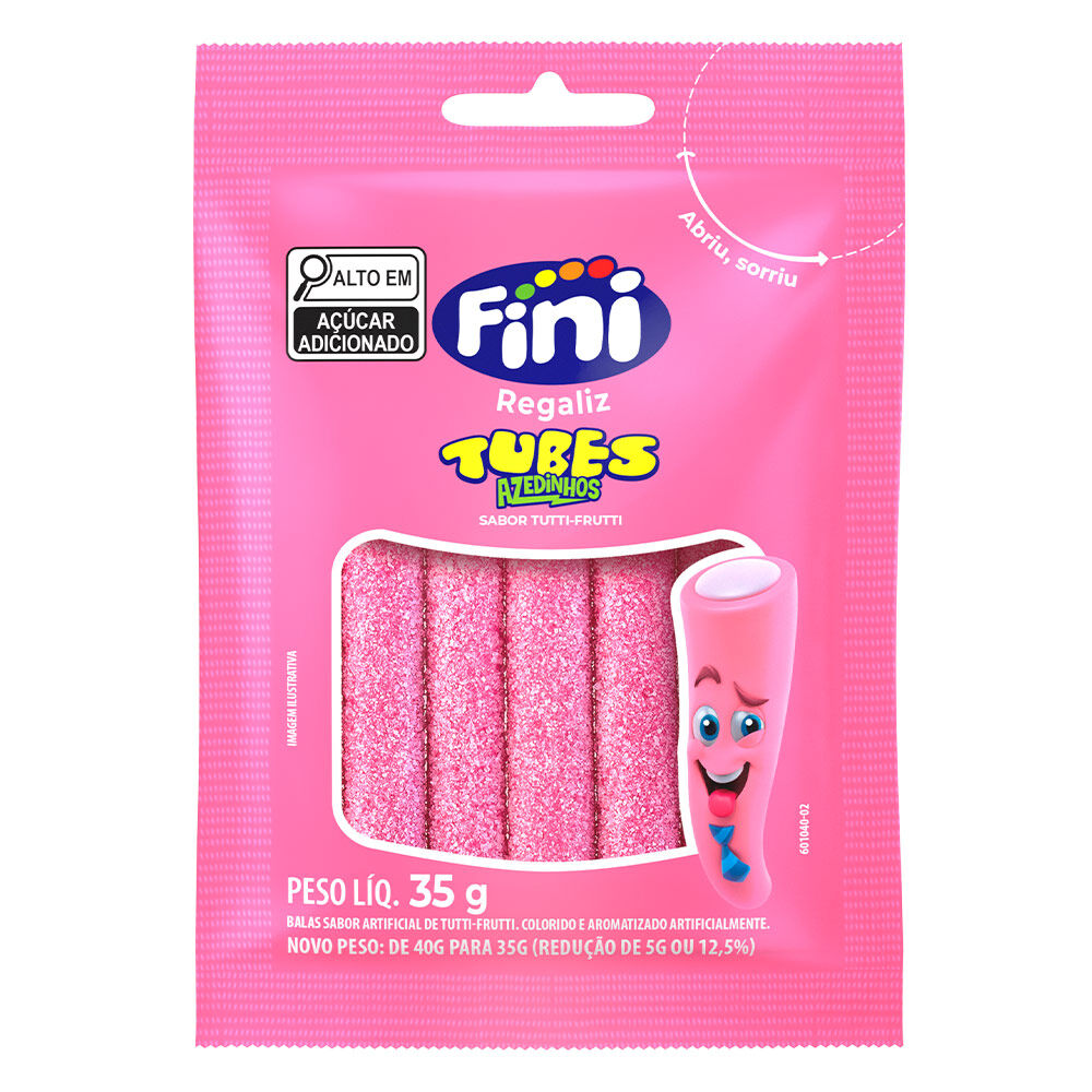 Tubes Tutti Frutti 35g - Fini