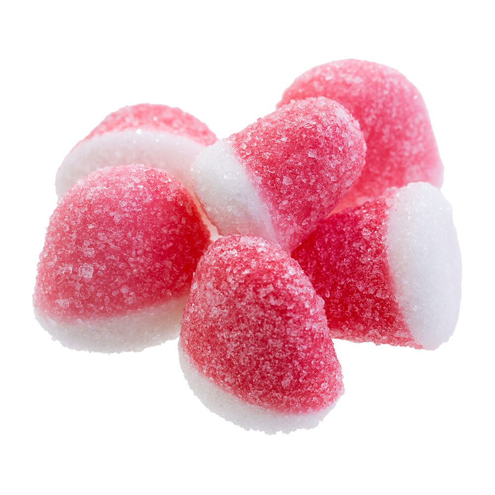 Mini Beijos de Morango com 12 pacotes de 15g cada - Fini