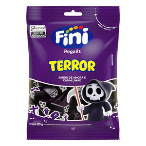 Regaliz Terror 80g - Fini