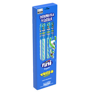 Tubes Desenrola e Estika Framboesa Azedinha com 24 unidades de 27g - Fini