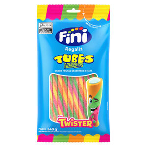 Tubes Twister Azedinho 240g - Fini