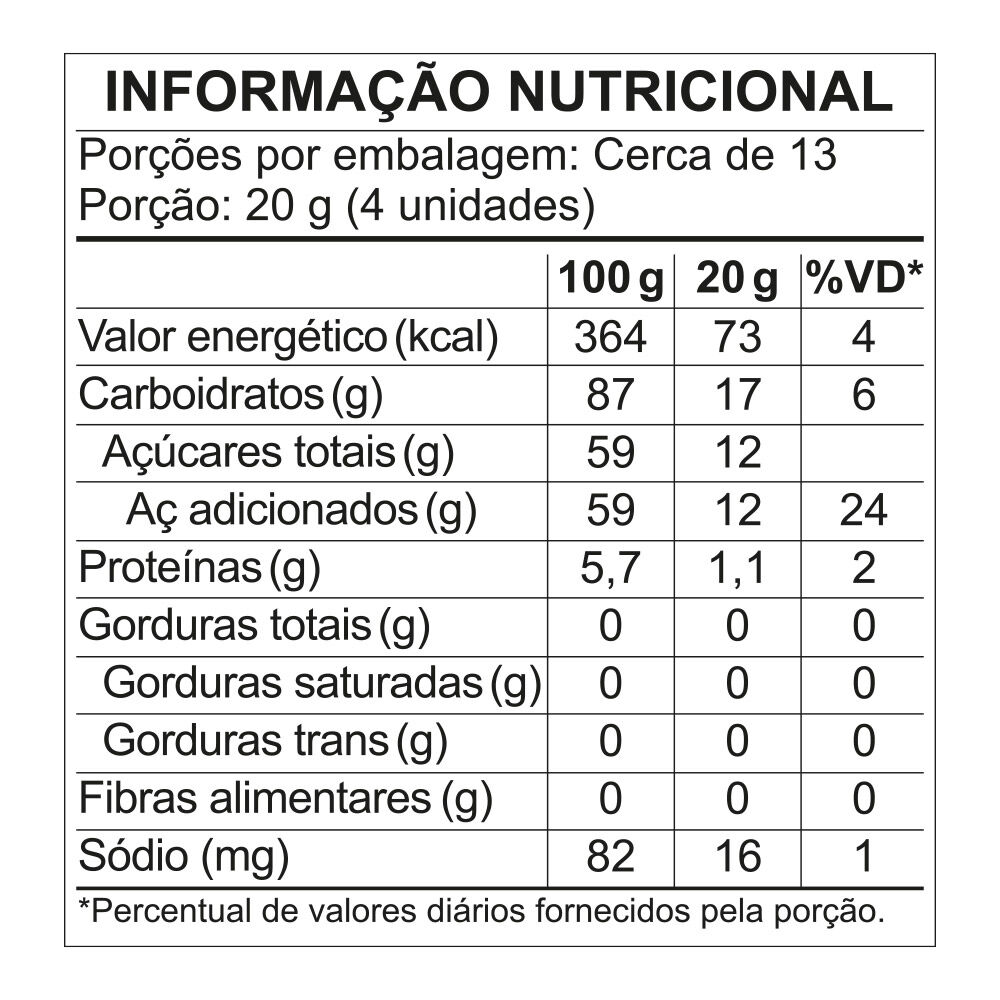 Amoras 250g - Fini