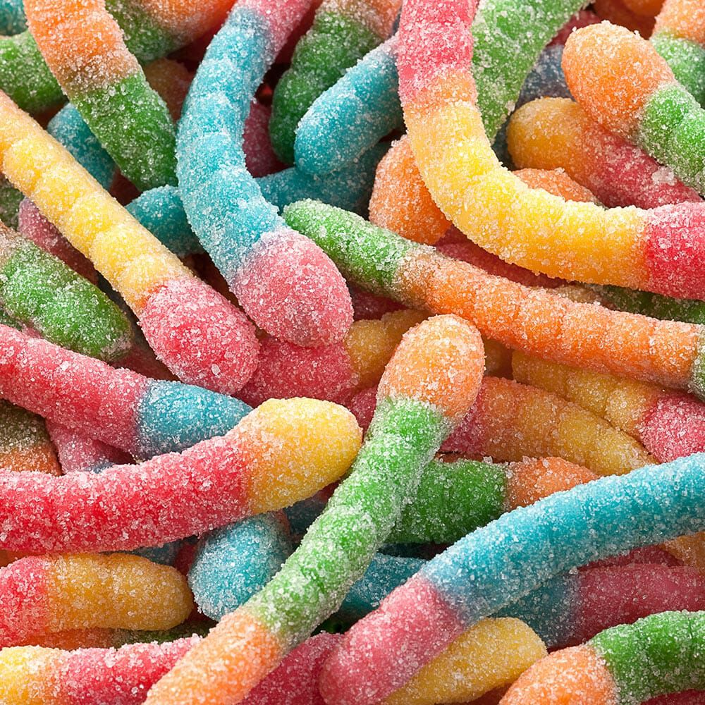 Minhocas Azedinhas 500g - Fini
