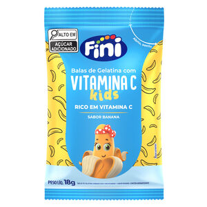 Vitamina C Bananas kids 18g - Fini