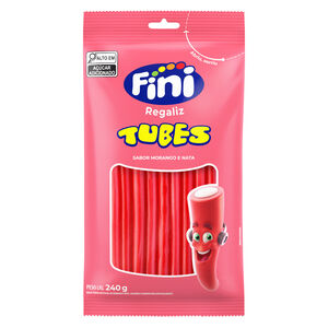 Tubes Morango 240g - Fini