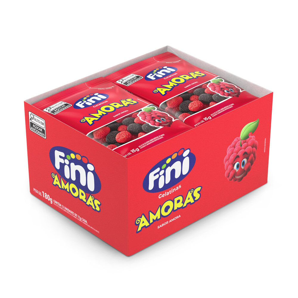 Mini Amoras com 12x15g cada - Fini